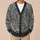 Blue Taupe Paisley Florals for Autumn Layering and Everyday Outings for Modern Women All-over Print Knitted Cardigan - 6
