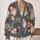 Santa Claus Holiday Cheer for Cozy Winter Layering and Festive Family Gatherings All-over Print Knitted Cardigan - 2