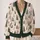 Evergreen Trees And Rustic Berry Sprigs For Cozy Holiday Gatherings And Cabin Weekends All-over Print Knitted Cardigan - 2