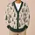 Evergreen Trees And Rustic Berry Sprigs For Cozy Holiday Gatherings And Cabin Weekends All-over Print Knitted Cardigan - 6