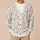 Pastel Wildflower Sprigs for Soft Autumn Layering and Relaxed Women's Everyday Style All-over Print Knitted Cardigan - 6