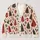Red And Black Evergreen Trees, Ornaments And Snowflakes For Cozy Holiday Layering Style All-over Print Knitted Cardigan - 1