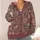 Vintage Botanical Blooms in Dusty Rose for Everyday Layering, Weekends and Travel Wear All-over Print Knitted Cardigan - 4