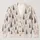Delicate Botanical Tree Motifs for Autumn Outings and Relaxed Everyday Weekend Style All-over Print Knitted Cardigan - 1