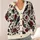 Raven And Red Rose Gothic Garden Style For Everyday Layering, Autumn Outings, And Gifting All-over Print Knitted Cardigan - 4