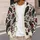 Raven And Red Rose Gothic Garden Style For Everyday Layering, Autumn Outings, And Gifting All-over Print Knitted Cardigan - 5