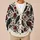 Raven And Red Rose Gothic Garden Style For Everyday Layering, Autumn Outings, And Gifting All-over Print Knitted Cardigan - 6