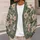 Blush Peony Botanical Blooms For Relaxed Weekend Layering And Everyday Elegance All-over Print Knitted Cardigan - 5