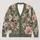 Blush Peony Botanical Blooms For Relaxed Weekend Layering And Everyday Elegance All-over Print Knitted Cardigan - 1