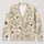 Daisy Bee Meadow Motif for Relaxed Cottagecore Layering and Everyday Spring Style All-over Print Knitted Cardigan - 1