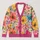 Watercolor Wildflower Blooms for Colorful Everyday Layering and Feminine Style for Women All-over Print Knitted Cardigan - 1