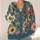 Wildflower Botanical Blooms for Spring Layering and Everyday Women’s Casual Style All-over Print Knitted Cardigan - 4