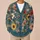 Wildflower Botanical Blooms for Spring Layering and Everyday Women’s Casual Style All-over Print Knitted Cardigan - 6