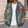 Wildflower Botanical Blooms for Spring Layering and Everyday Women’s Casual Style All-over Print Knitted Cardigan - 5