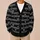 Heart Stripe Geometric Style for Everyday Layering and Casual Autumn Outfits, Women All-over Print Knitted Cardigan - 6