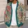 Bohemian Floral Paisley Blooms for Relaxed Spring Layering and Everyday Weekend Wear All-over Print Knitted Cardigan - 5