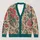 Bohemian Floral Paisley Blooms for Relaxed Spring Layering and Everyday Weekend Wear All-over Print Knitted Cardigan - 1