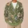 Vintage Olive Botanical Blooms For Everyday Layering And Relaxed Women's Wardrobe All-over Print Knitted Cardigan - 6