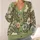 Vintage Olive Botanical Blooms For Everyday Layering And Relaxed Women's Wardrobe All-over Print Knitted Cardigan - 4