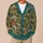 Pastoral Cottage Village Meadow Scene for Cozy Autumn Layering and Weekend Strolls All-over Print Knitted Cardigan - 6