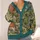 Pastoral Cottage Village Meadow Scene for Cozy Autumn Layering and Weekend Strolls All-over Print Knitted Cardigan - 4