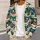 Vintage Santa Sleigh Christmas Holiday Style For Women Retro Nordic Seasonal Layering All-over Print Knitted Cardigan - 5