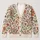 Bohemian Paisley Floral Blooms For Casual Layering, Weekend Travel, And Spring Days All-over Print Knitted Cardigan - 1