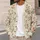 Vintage Rose And Sage Florals For Romantic Everyday Style And Casual Outings All-over Print Knitted Cardigan - 5