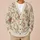 Vintage Rose And Sage Florals For Romantic Everyday Style And Casual Outings All-over Print Knitted Cardigan - 6