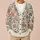 Retro Floral Paisley Motifs for Colorful Everyday Layering, Travel, and Weekend Outings All-over Print Knitted Cardigan - 6