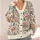Retro Floral Paisley Motifs for Colorful Everyday Layering, Travel, and Weekend Outings All-over Print Knitted Cardigan - 4