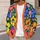 Colorful Floral Eyes for Everyday Layering, Creative Office Style, and Casual Days All-over Print Knitted Cardigan - 5