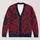 Dark Floral Roses For Elegant Everyday Layering, Romantic Women’s Casual Weekend Wear All-over Print Knitted Cardigan - 1