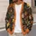 Halloween Pumpkin, Bat And Skeleton Theme For Festive Casual Everyday Layering, Women’s All-over Print Knitted Cardigan - 5