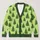 Christmas Tree Holiday Motif for Cozy Winter Outings and Festive Homewear for Women All-over Print Knitted Cardigan - 1