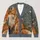 Red Fox And Meadow Flowers For Cozy Autumn Woodland Style All-over Print Knitted Cardigan - 1
