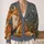 Red Fox And Meadow Flowers For Cozy Autumn Woodland Style All-over Print Knitted Cardigan - 2