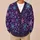Colorful Snowflake Collage for Cozy Winter Days and Festive Seasonal Style All-over Print Knitted Cardigan - 6