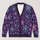 Colorful Snowflake Collage for Cozy Winter Days and Festive Seasonal Style All-over Print Knitted Cardigan - 1