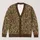 Olive Paisley Floral Motifs for Relaxed Bohemian Everyday Layering All-over Print Knitted Cardigan - 1
