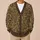 Olive Paisley Floral Motifs for Relaxed Bohemian Everyday Layering All-over Print Knitted Cardigan - 6