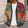 Sunflower Meadow Florals for Colorful Everyday Layering and Youthful Casual Style Wear All-over Print Knitted Cardigan - 5