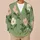 Sage Green Wildflower Blooms for Cozy Autumn Layering and Everyday Wear for Women All-over Print Knitted Cardigan - 6