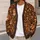 Autumn Squirrels, Acorns And Oak Leaves For Cozy Woodland Layering All-over Print Knitted Cardigan - 5