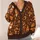 Autumn Squirrels, Acorns And Oak Leaves For Cozy Woodland Layering All-over Print Knitted Cardigan - 4