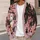 Halloween Ghosts, Pumpkins and Haunted House for Cozy October Nights and Parties All-over Print Knitted Cardigan - 5