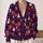 Pumpkin Ghost Cat Halloween Motifs for Cozy Autumn Seasonal Layering All-over Print Knitted Cardigan - 2