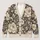 Ivory Peony Scrolls for Elegant Everyday Layering and Autumn Outings All-over Print Knitted Cardigan - 1