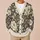 Ivory Peony Scrolls for Elegant Everyday Layering and Autumn Outings All-over Print Knitted Cardigan - 6