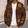 Halloween Black Cats, Jack-O'-Lanterns, Bats and Maple Leaves for Cozy Autumn Nights All-over Print Knitted Cardigan - 5